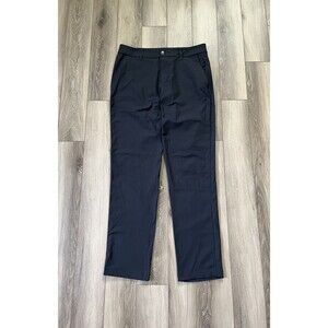 Lululemon Pants Mens 32” x 34” ABC Commission Relaxed Fit Gray Stretch Chino